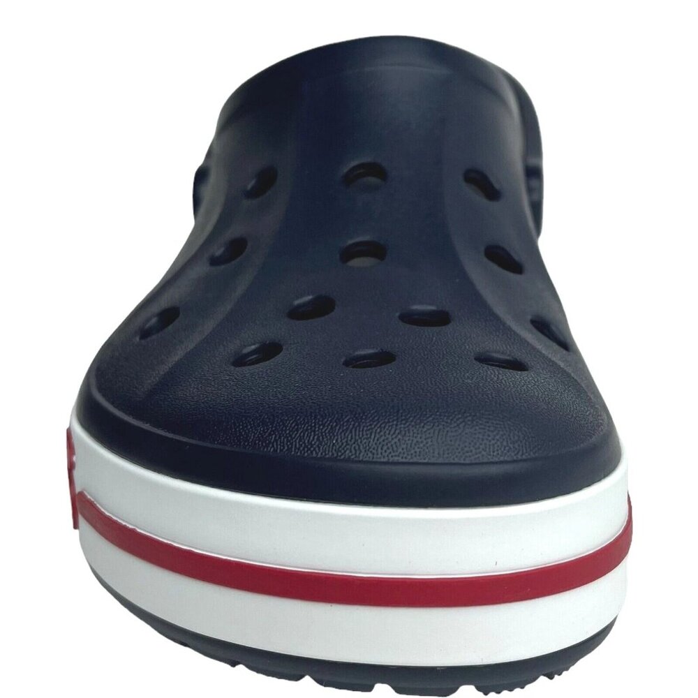 Crocs Bayaband Mens Slip-on Clog Size 10 Navy Blue Water Friendly Lightweight - Picture 6 of 14